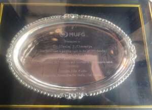 MUFG Award
